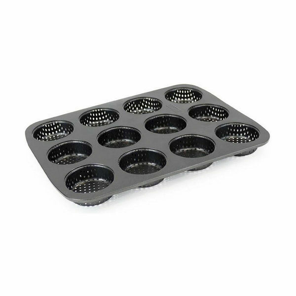 Törtchenform Quttin 29 x 22 x 2,2 cm Perforiert 8 Stück
