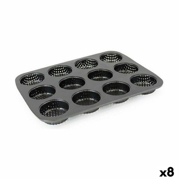Törtchenform Quttin 29 x 22 x 2,2 cm Perforiert 8 Stück