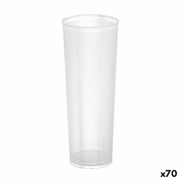 Mehrweg-Gläser-Set Algon Rohr Durchsichtig 6 Stücke 300 ml (70 Stück)
