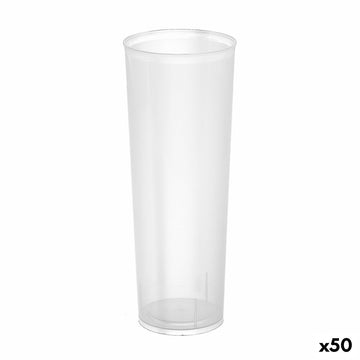 Mehrweg-Gläser-Set Algon Rohr Durchsichtig 10 Stücke 300 ml (50 Stück)