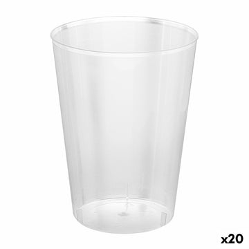 Mehrweg-Gläser-Set Algon Cider Durchsichtig 10 Stücke 480 ml (20 Stück)