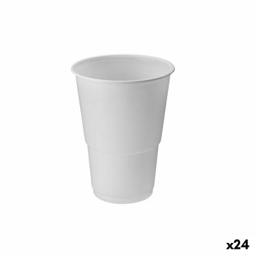 Mehrweg-Gläser-Set Algon Kunststoff Weiß 15 Stücke 330 ml (24 Stück)