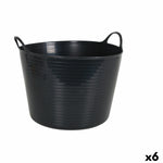 Mehrzweck-Kunststofftragetasche Dem Flexy 42 L rund (6 Stück)