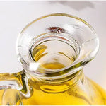 Ölfläschchen La Mediterránea Durchsichtig Kork Glas 350 ml (24 Stück)