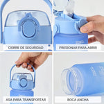 Wasserflasche Bewinner Bunt 800 ml 7,3 x 7,3 x 23,5 (12 Stück)