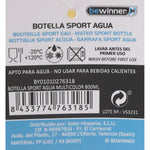 Wasserflasche Bewinner Bunt 800 ml 7,5 x 23,5 cm (12 Stück)