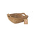 Mehrzweckkorb Privilege Braun korb 22 x 22 x 8 cm (12 Stück)