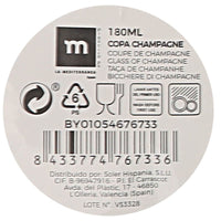 Champagnerglas La Mediterránea (24 Stück)