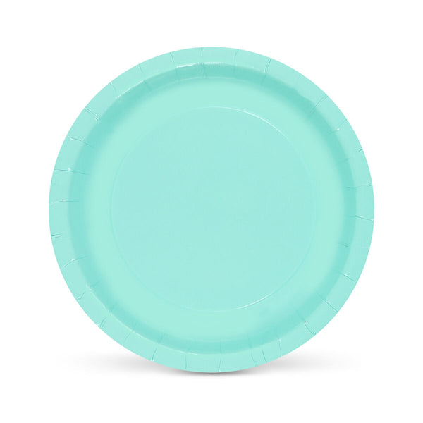 Geschirr-Set Algon Aquamarin 20 cm 10 Stücke (24 Stück)