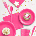 Geschirr-Set Algon Pink 20 cm 10 Stücke (24 Stück)