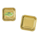 Geschirr-Set Algon Gold 23 cm 10 Stücke (18 Stück)