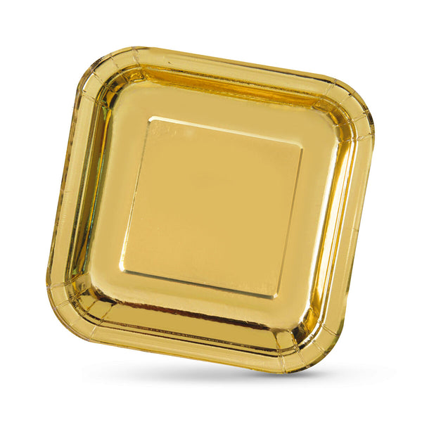 Geschirr-Set Algon Gold 26 cm 3 Stücke (18 Stück)