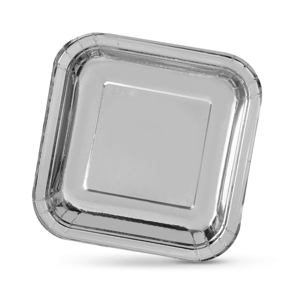 Geschirr-Set Algon Silberfarben 26 cm 3 Stücke (18 Stück)