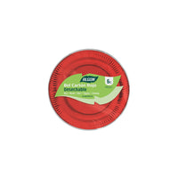 Geschirr-Set Algon Rot 450 ml 6 Stücke (18 Stück)