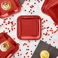 Geschirr-Set Algon Rot 20 cm 10 Stücke (18 Stück)