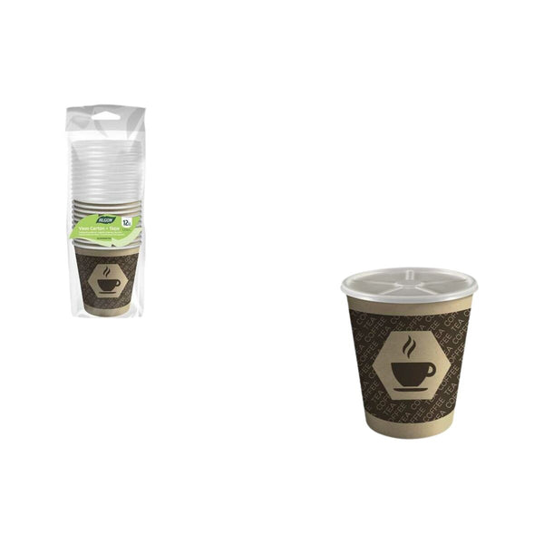 Gläserset Algon Braun 120 ml 12 Stücke (18 Stück)