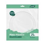 Geschirr-Set Algon Kunststoff 20,5 cm 25 Stücke (18 Stück)