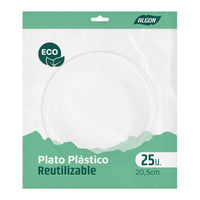 Geschirr-Set Algon Kunststoff 20,5 cm 25 Stücke (12 Stück)