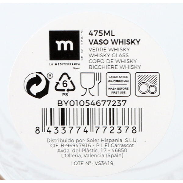 Whisky-Glas La Mediterránea (24 Stück)