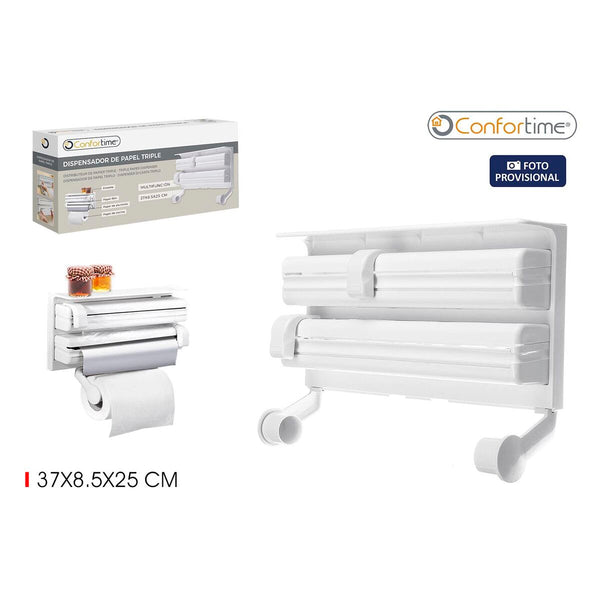 Küchenrollenhalterung Confortime 37 x 8,5 x 25 cm (6 Stück)