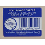 Flacher Teller Duralex Beau rivage Ø 23,5 cm (48 Stück)