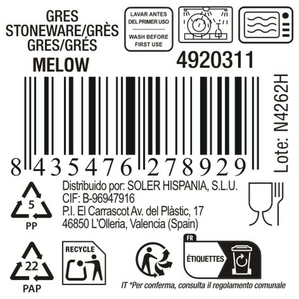 Henkelbecher La Mediterránea Melow 200 ml (36 Stück)