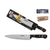 Küchenmesser Quttin SYBARITE Schwarz Silberfarben 20 cm (8 Stück)