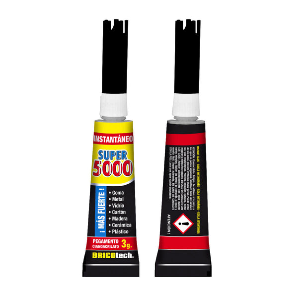 Sekundenkleber Bricotech Super 5000 3 g (36 Stück)