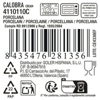 Salatschüssel La Mediterránea Calobra (16 Stück)
