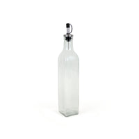 Ölfläschchen Anna Durchsichtig Silberfarben Glas 0,5 L (24 Stück)