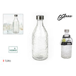 Glas-Flasche La Mediterránea Metall Glas 1 L (12 Stück)