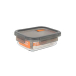 Lunchbox hermetisch MasterChef Grau Durchsichtig rechteckig 630 ml (6 Stück)