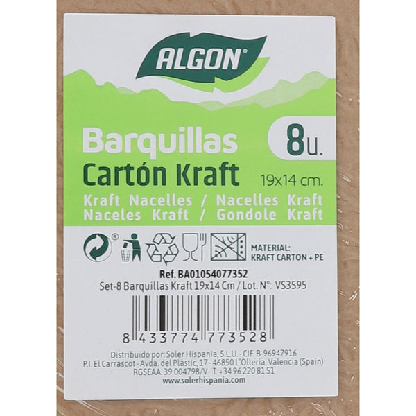 Geschirr-Set Algon 19 x 14 x 5 cm 8 Stücke (24 Stück)