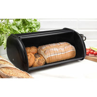 Brotkorb Quttin Schwarz Metall 43,5 x 27,5 x 18,5 cm (3 Stück)