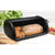 Brotkorb Quttin Schwarz Metall 43,5 x 27,5 x 18,5 cm (3 Stück)