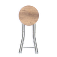 Hocker Confortime Holz Metall 30 x 30 x 46 cm (6 Stück)