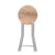 Hocker Confortime Holz Metall 30 x 30 x 46 cm (6 Stück)
