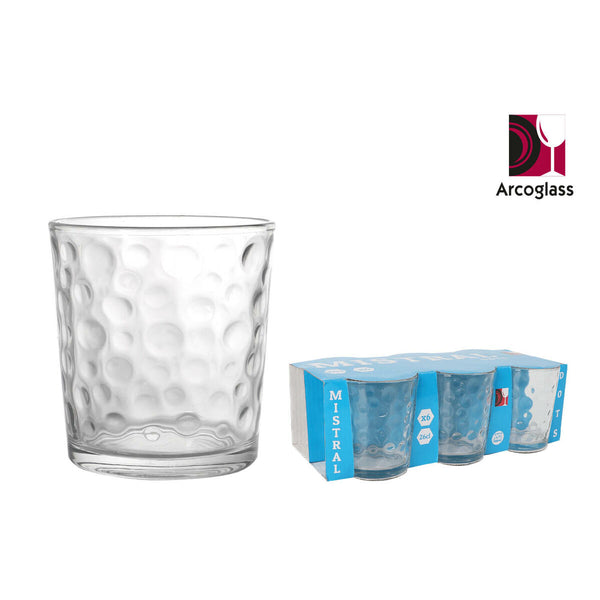 Gläserset La Mediterránea Mistral dots 6 Stücke (12 Stück)
