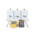 Organizer für Küchenschränke Confortime 37 x 21 x 13,5 cm (12 Stück)