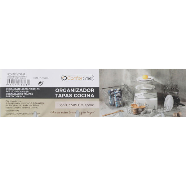 Halter für Küchenutensilien Confortime 33,5 x 13,5 x 9 cm (12 Stück)