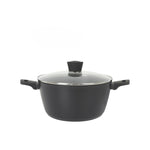 Topf mit Deckel MasterChef 28 cm (4 Stück)