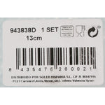 Satz für Appetithäppchen Inde Peonia 375 ml 13 x 5 cm 6 Stücke (2 Stück)