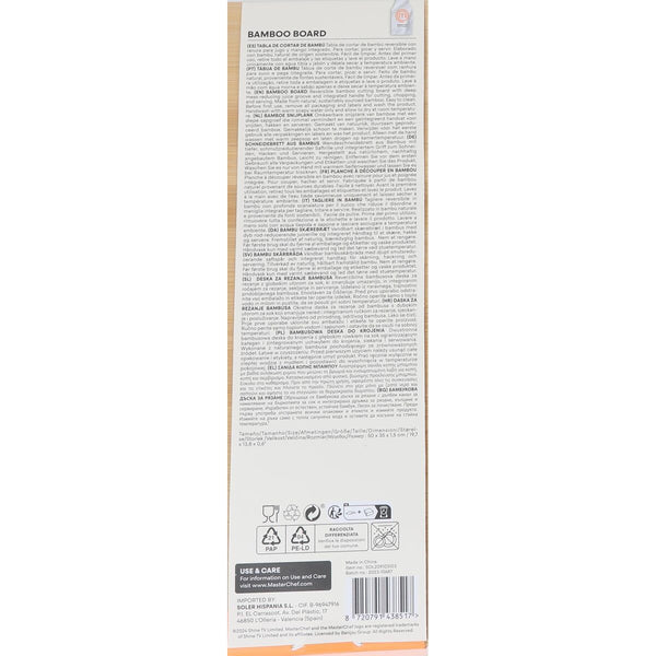 Schneidebrett MasterChef 50 x 35 cm (6 Stück)