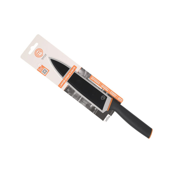 Küchenmesser MasterChef Chef Schwarz Silberfarben 20 cm (24 Stück)