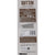 Küchenmesser Quttin SANTOKU Takamura Braun Silberfarben 17 cm (12 Stück)