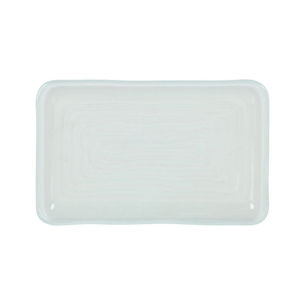 Tablett für Snacks rechteckig 30 x 14 cm (6 Stück)