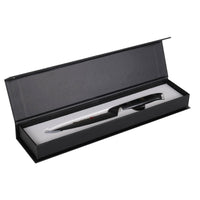 Küchenmesser Quttin Damaskus Schwarz Silberfarben 12 cm (2 Stück)