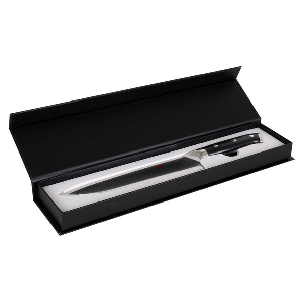 Küchenmesser Quttin DAMASKUS Schwarz Silberfarben 20 cm (2 Stück)