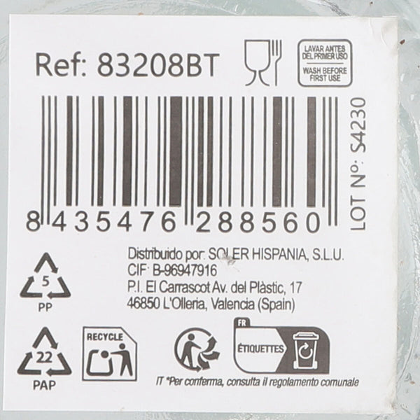 Glas-Flasche La Mediterránea Gotland 1 L (12 Stück)