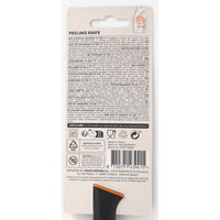 Schälmesser MasterChef Schwarz Silberfarben Edelstahl 7,5 cm (24 Stück)
